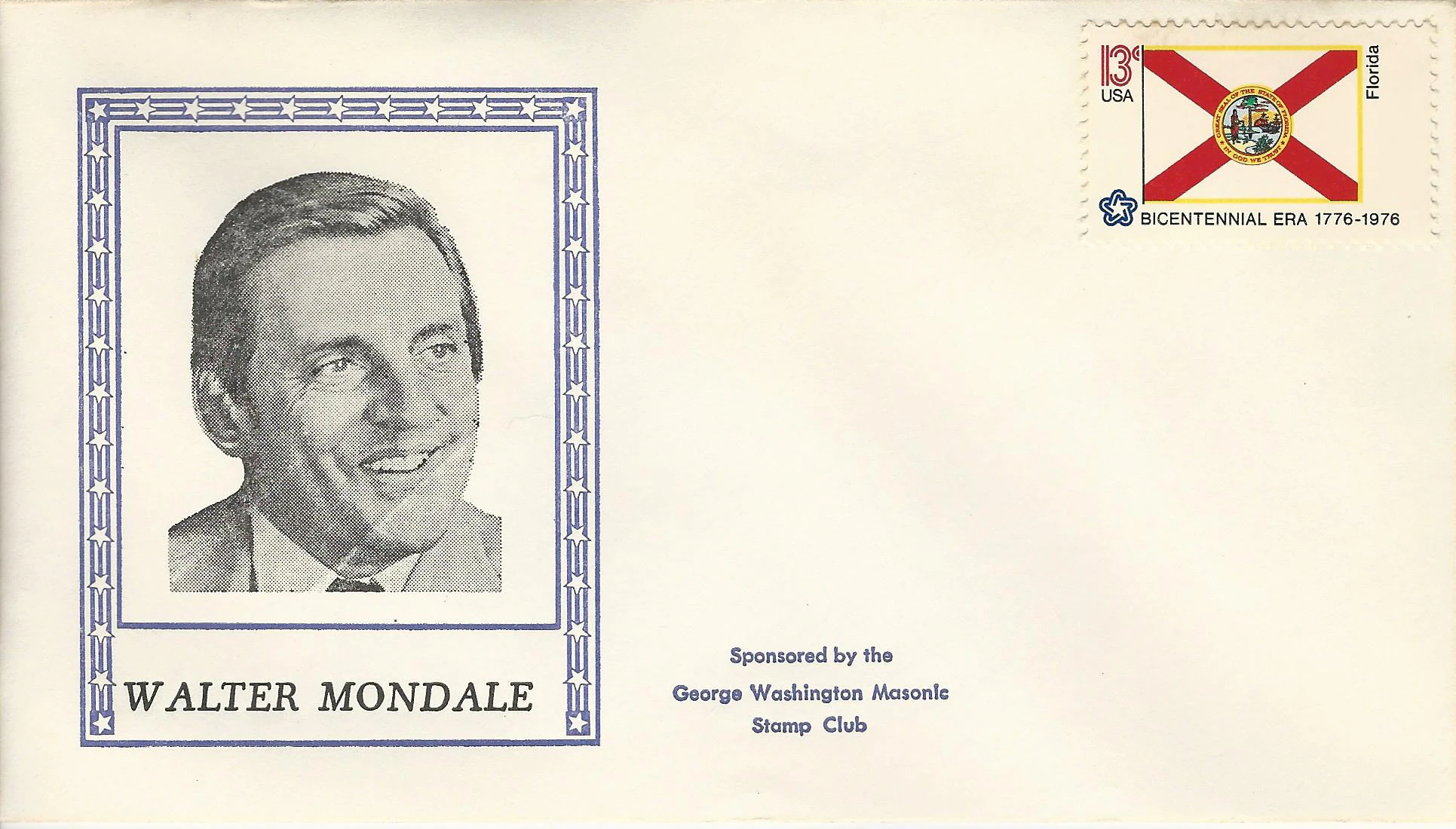 Inauguration VP Walter Mondale Postmark #1: Washington, DC&hellip;